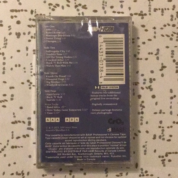 David Bowie tape - Picture 2 of 3